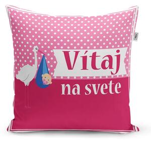 Sablio Vankúš Vitaj na svete 4: 40x40 cm