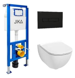 Závesný WC set do ľahkých stien / predstenová Jika Mio-N KMPLMODUL