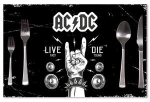 Sablio Prestieranie ACDC Live fast, die young: 40x30cm
