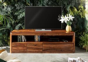 MONTREAL TV stolík 190x60 cm, hnedá, palisander