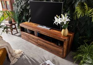 MONTREAL TV stolík 190x60 cm, hnedá, palisander