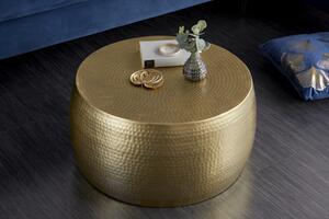 Konferenčný stolík ORIENT 60 cm - zlatá
