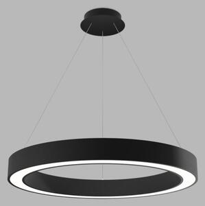 LED2 3273953DT SATURN SLIM závesné svietidlo LED D800mm 60W/4700lm 3000-4000K TRIAC čierna