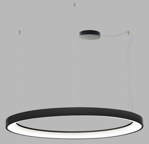 LED2 3273353DT BELLA SLIM závesné svietidlo LED D980mm 80W/5600lm 3000-4000K TRIAC čierna