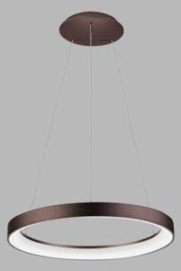 LED2 3273258 BELLA SLIM závesné svietidlo LED D580mm 48W/3360lm 3000-4000K kávová