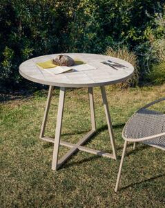 TELLA BEIGE záhradný stôl 90 cm