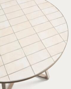 TELLA BEIGE záhradný stôl 120 cm