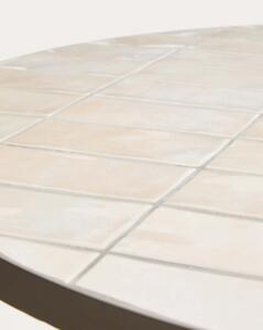 TELLA BEIGE záhradný stôl 120 cm