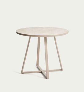 TELLA BEIGE záhradný stôl 90 cm