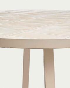 TELLA BEIGE záhradný stôl 90 cm