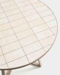TELLA BEIGE záhradný stôl 90 cm