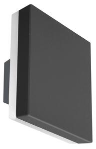 ITALUX PL-271 Viano exteriérové nástenné svietidlo LED 12W/860lm 4000K IP54 čierna pieskovaná