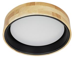 ITALUX PLF-4350-20W-WD-BK-4K Campelo stropné svietidlo LED D350mm 20W/2000lm 4000K čierna, drevo, biela