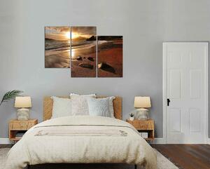 Obraz do obývačky Hnedá pláž