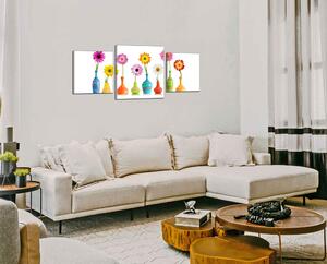 Obraz do obývačky Kvety vo vázach