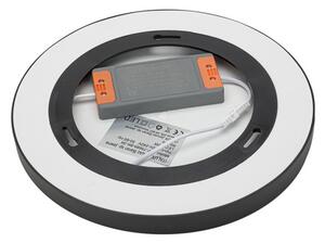 ITALUX PLF-75689-BK-3K Riberio stropné svietidlo LED D280mm 30W/2700lm 3000K čierna, biela