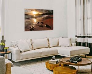 Obraz do obývačky Hnedá pláž