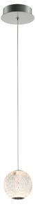 ITALUX PND-12220121-1A-CR Rosario závesné svietidlo LED D120mm 4,2W/280lm 3200K chróm