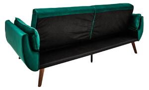 Rozkladacia sedačka DIVAN 215 cm - zelená