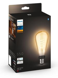 8719514343061 Philips Hue White Filament žiarovka E27 ST72 V2 7W/550lm 2100K