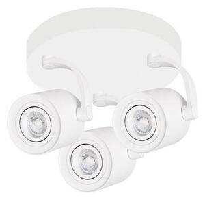AZZARDO AZ3504 TECHNOLine BROSS ARM 3 ROUND WHITE prisadené bodové svietidlo/spot 3xGU10 35W IP20 biela