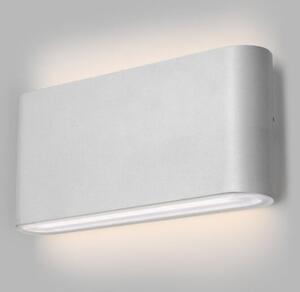 LED2 5234851 FLAT II vonkajšie nástenné svietidlo LED 2x5W/565lm 3000-4000-5700K IP65 biela