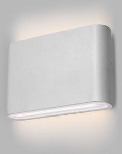 LED2 5234751 FLAT II vonkajšie nástenné svietidlo LED 2x3W/340lm 3000-4000-5700K IP65 biela
