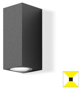 LED2 5132104 ROMY vonkajšie nástenné svietidlo 2xGU10 IP65 antracit