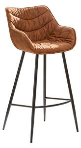 Barová stolička HOLLAND - hnedá