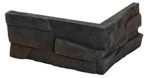Roh Fasádny Stones Patan black 13x10 cm reliéfny RPATANBK