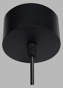 LED2 3251443DT LUKY závesné svietidlo LED D80mm 15W/1425lm 4000K TRIAC čierna