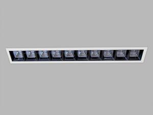 LED2 2312841DT TECO 10 lineárne zápustné svietidlo LED 55x395mm 30W/3000lm 4000K TRIAC biela