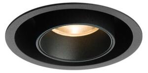 LED2 2252643 HIDE zápustné bodové svietidlo nastaviteľné LED D100mm 10-20W/900-1800lm 4000K čierna