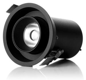 LED2 2252643 HIDE zápustné bodové svietidlo nastaviteľné LED D100mm 10-20W/900-1800lm 4000K čierna