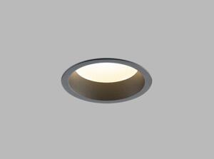 LED2 2250433DT ZETA XS zápustné svietidlo LED D103mm 10W/1000lm 3000K IP44 TRIAC čierna