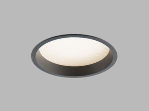 LED2 2250643DT ZETA M zápustné svietidlo LED D176mm 25W/2500lm 4000K IP44 TRIAC čierna