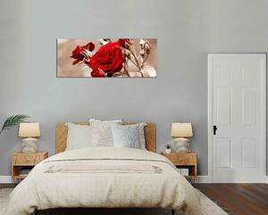 Moderný obraz Červená ruža