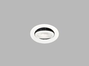 LED2 2231641DT MAX 2 zápustné bodové svietidlo nastaviteľné LED D80mm 8W/735lm 4000K IP65 TRIAC biela