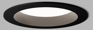 LED2 2235253 KAPA zápustné svietidlo LED D145mm 12W/1350lm 3000-3500-4000K IP54 čierna