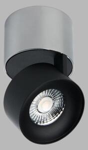 LED2 11508353DT KLIP ON stropné povrchové bodové svietidlo LED D77mm 11W/770lm 3000K TRIAC chróm, čierna