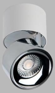 LED2 11508315DT KLIP ON stropné povrchové bodové svietidlo LED D77mm 11W/770lm 3000K TRIAC biela, chróm