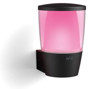 Philips Wiz ELPAS 8720169071254 exteriérové nástenné svietidlo LED 8,5W/650lm 2700-5000K+RGB IP44 čierna