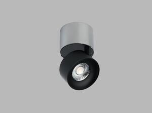 LED2 11508253DT KLIP ON stropné povrchové bodové svietidlo LED D77mm 11W/770lm 2700K TRIAC chróm, čierna