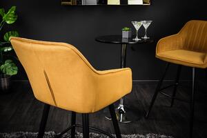 Barová stolička NEAPOL - žltá