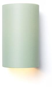 Rendl RON 15 | Nástenná lampa s textilným tienidlom Farba: Sivá / Strieborná