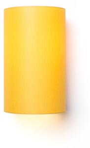 Rendl RON 15 | Nástenná lampa s textilným tienidlom Farba: Čierna / Zlatá