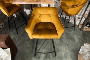 Barová stolička LAFT - žltá
