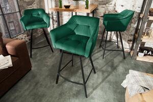 Barová stolička LAFT - zelená - INV