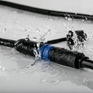 Paulmann Plug & Shine zemná bodová lampa Plantini 3000K, Čierna, Hliník, Moderný, Vonkajše bodové svietidlo / bodateľné do zeme