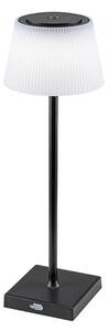 RABALUX 76010 Taena dotyková stolná lampička LED V380mm 4W/200lm 3000-5000K IP44 čierna, biela